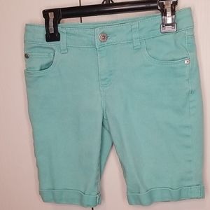 Girls Arizona Jeans Bermuda shorts, Size 10 Reg